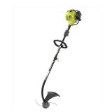 RYOBI Reconditioned 2-Cycle 25 cc Gas Full Crank Curved Shaft String Trimmer in good conditions