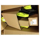 RYOBI 13 in. ONE+ 18-Volt Lithium-Ion Cordless Battery Walk Behind Push Lawn Mower with 4.0 Ah Battery/Charger Included not used in good condition