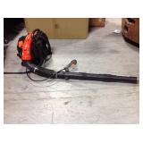 ECHO 215 MPH 510 CFM 58.2cc Gas 2-Stroke Cycle Backpack Leaf Blower with Tube Throttle in working conditions