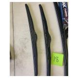 Lot of 4- SALVAGE Wipers 21", 22", 28" Missing pieces/ may be broken