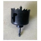 Lot of 4- Hole Saw Arbors/ Forsner bit