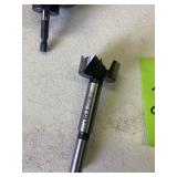 Lot of 4- Hole Saw Arbors/ Forsner bit