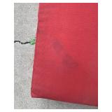 Hampton bay replacement patio replacement cushion, Chili- Salvage