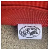 Hampton bay replacement patio replacement cushion, Chili- Salvage