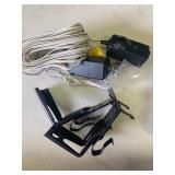 Chamberlain Lot- Internet Gateway, Safety Sensors, Garage Door Clickers, Garage Door belt, as is, untested