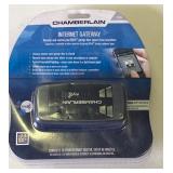 Chamberlain Lot- Internet Gateway, Safety Sensors, Garage Door Clickers, Garage Door belt, as is, untested