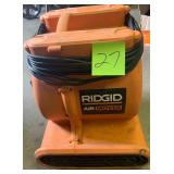 Ridgid Air Mover- SALVAGE Does not work- for parts