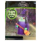 Lot of 3- Airblown Halloween Inflatables 3.3 ft tall, 1 witch, 2 mummys