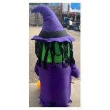 Lot of 3- Airblown Halloween Inflatables 3.3 ft tall, 1 witch, 2 mummys