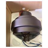 Hampton Bay Metarie Indoor 24 in. ceiling fan oil rubbed bronze- SALVAGE