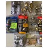 Salvage lot of Door locks- Kwikset, Schlage, Baldwin