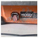 Salvage- Ridgid R4020 Portable jobsite wet tile saw 7 in. 120v