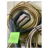 Lot of 5- pressure washer hoses- salvage