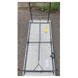 Lot of 2- folding tables 72" One salvage, one used