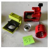 Hole saw lot- Milwaukee Diablo, ryobi