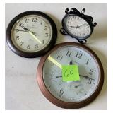 Wall Clock lot- 3 clocks- Acurite, firstime manufactory, Quartz