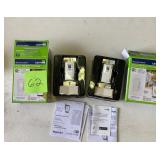 Leviton Lot of 2- DW6HD decora smart dimmers with wi-fi technology