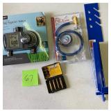 Orbit hose faucet timer, A/C pro Charging hose, Speedout Bits, Werner Adjustable roof bracket