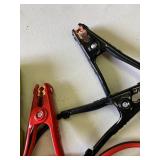 Jumper cables, Ryobi bit set- missing pieces, Husky Socket set- missinbg pieces