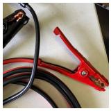 Jumper cables, Ryobi bit set- missing pieces, Husky Socket set- missinbg pieces