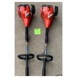 Lot of 2- Homelite gas trimmer heads- no attachments included