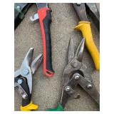 Lot of 6- Wiss Aviation Snips- Salvage/ Untested As is