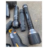 Untested, As is Lot of 10- Flashlights- Husky, Defiant, Energizer