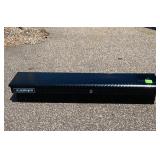 Lund 70" locking-Side bin truck tool box- Black Diamond plate aluminum