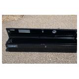 Lund 70" locking-Side bin truck tool box- Black Diamond plate aluminum