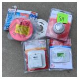 Thermostats + fire alarm lot- Honeywell and Fire-ex