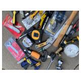 Hand tool lot- Salvage/untrested as is- utility knives, screwdrivers, pliers, ratchets etc.