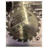 Lot of 2- Avanti saw blades- 5" 32 teeth flooring and a 5-1/2" 18 teeth fast framing