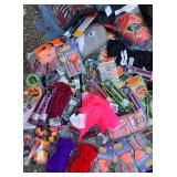GIANT Lot- Halloween Costumes, Accessories, Supplies etc. (see all pics, each pic. shows a different part of the lot) Some complete items, Some may be SALVAGE