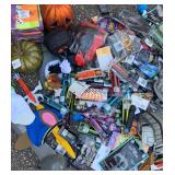 GIANT Lot- Halloween Costumes, Accessories, Supplies etc. (see all pics, each pic. shows a different part of the lot) Some complete items, Some may be SALVAGE