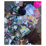 GIANT Lot- Halloween Costumes, Accessories, Supplies etc. (see all pics, each pic. shows a different part of the lot) Some complete items, Some may be SALVAGE