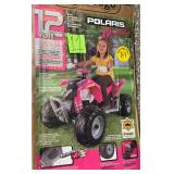 Salvage- Polaris Outlaw Pink 12V Toy ATV