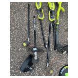 Salvage- Ryobi Trimmer parts some electric/ some battery power