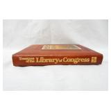 New Vintage 1980 Limited Edition Treasures of the Library of Congress Leather Bound Book