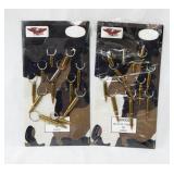 Lot of New Vintage All Caliber Bullet Key Chains