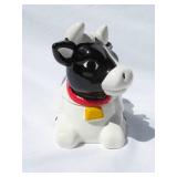 Large Lot of New Earthenware Ceramic Cow Cookie Jars With Sound