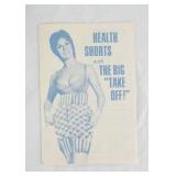 Lot of New Vintage Novelty Inflatable Health Shorts