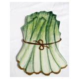 Case of New Vintage Ceramic Green Onions Themed Trivets