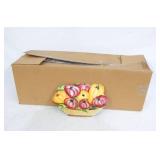Case of New Vintage Ceramic Tomatoes and Peppers Themed Trivets