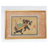 Vintage Indian Elephant Framed Print