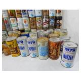 Huge Lot of Vintage Beer Cans