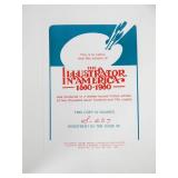 Vintage Limited Edition The Illustrator in America 1880 - 1980 Leather Bound Book