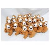Lot of New Vintage Plush Stuffed Lion Cubs
