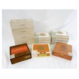 Lot of Vintage and Newer Cigar Boxes