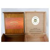 Lot of Vintage and Newer Cigar Boxes