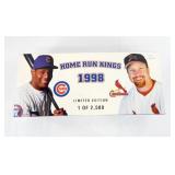 Vintage 1998 Limited Edition Home Run Kings 1:64 Scale All Metal Transporter